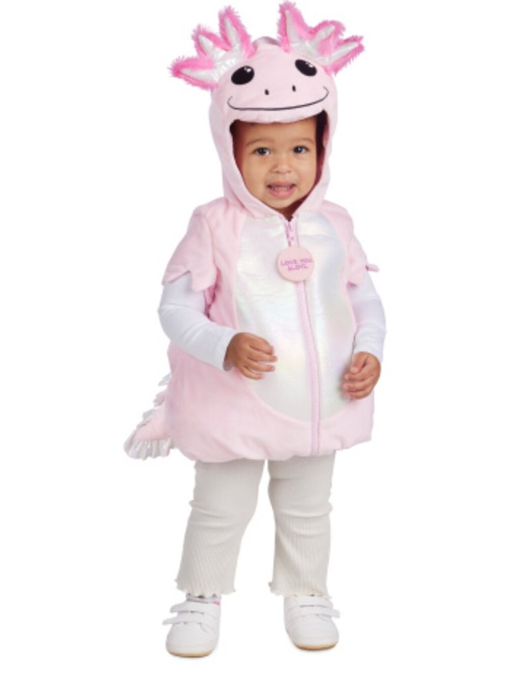 NWT GOING WILD Baby Girl AXOLOTL Pink BUBBLE COSTUME